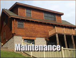  Gulf, North Carolina Log Home Maintenance